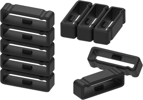 6Pack Replacement Fastener Ring for Garmin Fenix 3, 5, 6, 7 Series & Tactix Bravo Silicone Band Keeper