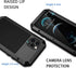 Lanhiem Metal Case for iPhone 12 Pro Max, Heavy Duty Shockproof Rugged Case with Built-in Screen Protector