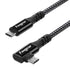 Fasgear 6ft USB C 3.2 Gen 2x2 Cable: 20Gbps, 4K Video, 100W Charging, 90° Type C for MacBook Pro, iPad Pro, Galaxy S21.