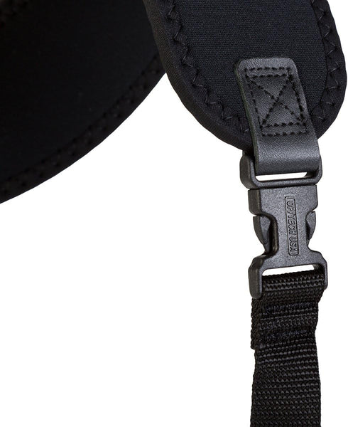 OP/TECH USA Neoprene Double Sling Camera Harness Strap for Photographers, Model 6501082, Color Black