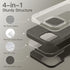JETech Silicone Case for iPhone 15 Pro 6.1-Inch, Silky-Soft Touch Full-Body Protective Phone Case, Clay