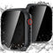 Goton Waterproof Privacy Case for Apple Watch Series 9 8 7 6 5 4 SE, Hard PC Bumper with Tempered Glass, 41mm Black