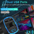 LENCENT FM Transmitter, 2022 Upgraded Bluetooth Wireless Radio Adapter Car Kit with Dual USB Charging