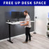 VIVO Universal Under Desk Laptop Storage Mount, Tablet Mounting Brackets, Hidden Docking Station Holder, 3 Parts