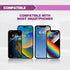 Multifunctional 360° Rotating Sun Visor Cell Phone Holder, Compatible with iPhone, Samsung, Android, Universal Rearview