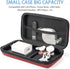 3 GLCON Colors Hard EVA Protective Case - Portable Storage for Charging Cable, Power Bank, Hard Drive, Cell Phone