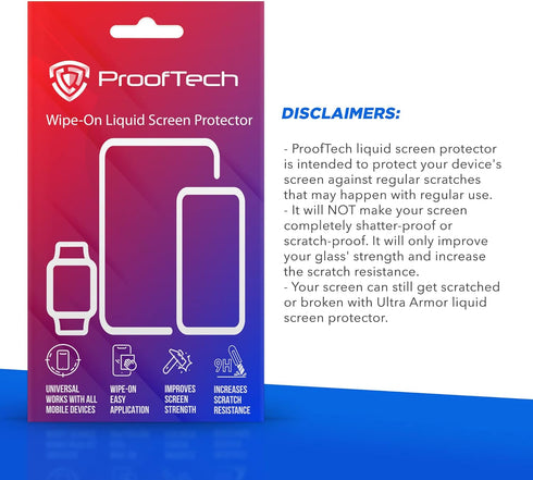 Liquid Glass Screen Protector | Scratch & Crack Resistant | Covers 6 Devices | Compatible with All Smartphones, Tablets