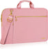 Laptop Case Bag for Women Men, Waterproof Sleeve for MacBook/Dell/HP/Acer/ASUS/LG, Pink, 15-15.6 Inch