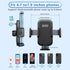 Pack-1 Car Cell Phone Holder, 360 Degrees Long Arm Dashboard Windshield Holder, Universal Anti-Shake Smartphone Holder
