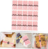 100pcs Self Adhesive Paper Sealing Stickers for Packaging, Pastry Seal Strip for Handmade Craft Art, Food Retail Sticker