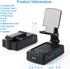 Gifts for Men, OLES Mobile Phone Stand with Bluetooth, Adjustable Tablet Holder with Wireless Speaker, Tech Gadgets.