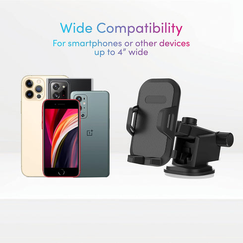 TalkWorks 15/15 Pro/15 14/14 Plus/14 Pro/14 13/Mini/Pro/Max, TALK WORKS Car Windshield & Dash Phone Holder Compatible