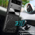 for Motorola razr 2023 Case, Metal Ring Holder Stand Cover with Camera Protector, Full Protection Shockproof (Black)