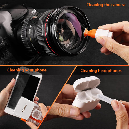 Laptop Cleaning Kit, Electronics Cleaning Tool for MacBook, iPad, Phone, iPhone Pro, Brush Tool for Computer, TV,