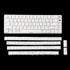 YMDK 127 Ultra-slim Mac Style MX Low Profile Dye Sub PBT Keycaps for 61 64 68 75 84 87 96 108 Layout Mechanical