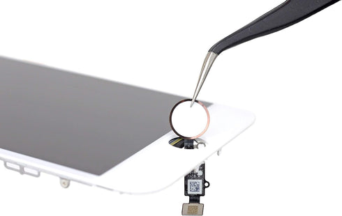 Latest Home Button Replacement for iPhone 7 7Plus 8 8Plus, Flex Cable Assembly with Repair Tools (Version4.0 White)