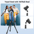 Victiv 6.56ft/200cm 360 4.4lb/2kg Light Stand for Photography, Adjustable Aluminum Tripod with Ball Head, Compact Light