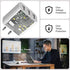 USB Wall Charger, 3 Pack 3-Port Charging Block Compatible with iPhone, iPad, Samsung Galaxy, LG