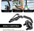 MOXRUQ 1 360 PC Car Rearview Mirror Phone Holder, Rotatable Sun Visor Phone Holder, Multifunctional Auto Clamp Car