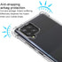 Osophter Clear Transparent Case for Galaxy A42 5G & M42 5G, TPU Shock-Absorption Flexible Cover
