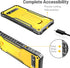 FITO for Google Pixel 6A Case, Dual Layer Shockproof Heavy Duty Case with Built-in Kickstand and Tempered Glass