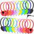 Kids Headphone Bulk 25 Pack, Multi Color for Classroom School, Durable Earphones Class Set for Students and Adults