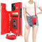 Bocasal Crossbody Wallet Case for iPhone 13, Magnetic Flip Folio Purse with RFID Blocking Card Slot, 6.1 Inch (Red)