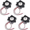 4pcs 3 Watt 8 Ohm Mini Speaker, 8ohm 3w Loudspeaker Micro Speaker for Arduino with JST-PH2.0 Interface for Small