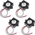 4pcs 3 Watt 8 Ohm Mini Speaker, 8ohm 3w Loudspeaker Micro Speaker for Arduino with JST-PH2.0 Interface for Small