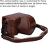 XEVN for Sony A6400 Case, Premium PU Full Body Leather Camera Case Bag for Sony Alpha A6300 A6000 A6100 A6400 with