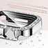 Goton Bling Screen Protector for Apple Watch Case 45mm Series 9 8 7, Double Glitter Diamond Rhinestone Cover