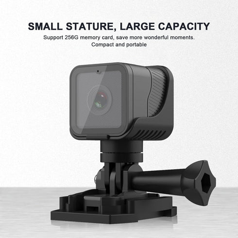 Mini Portable Camera, 1080P HD, Built-in Microphone, Long Lasting Battery Life, Outdoor Sport Action Camera