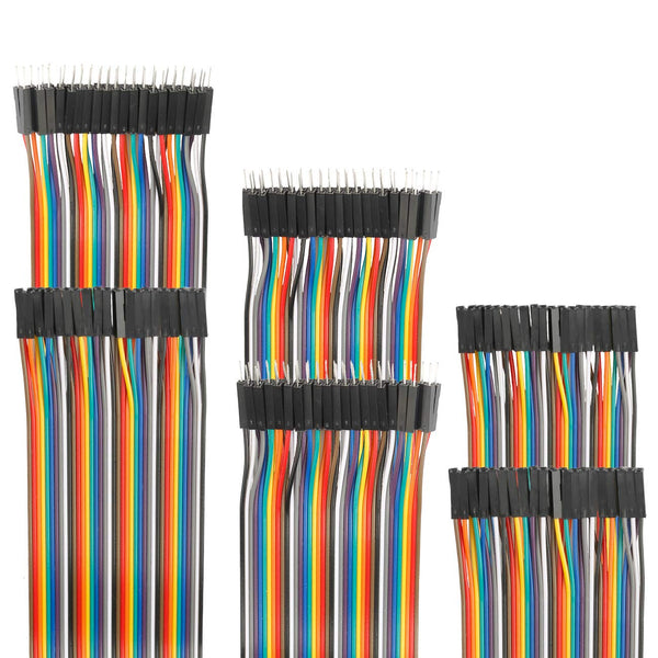 120pcs Breadboard Jumper Wires 20cm Wire Length Optional Dupont Cable Assorted Kit