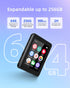 Luoran 64GB MP3 2.4" 256GB, Player for Kids, Portable Music Player with Speaker, FM Radio, Voice Recorder, E-Book, Full