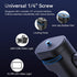ULANZI LA03 1/4" Light Stand Mount Adapter, Screw Portable Handheld Grip Quick Adjustment for COB Video Light, DSLR