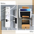 Burbell 10 Bamboo Charging Station for Multiple Devices, Cell Phone Docking Charging Station Organizer and Cord
