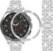 Bands Compatible with Samsung Gear Sport/Galaxy Watch 42mm/Galaxy 4 Classic (42mm), Luxury Rhinestone Diamond Steel
