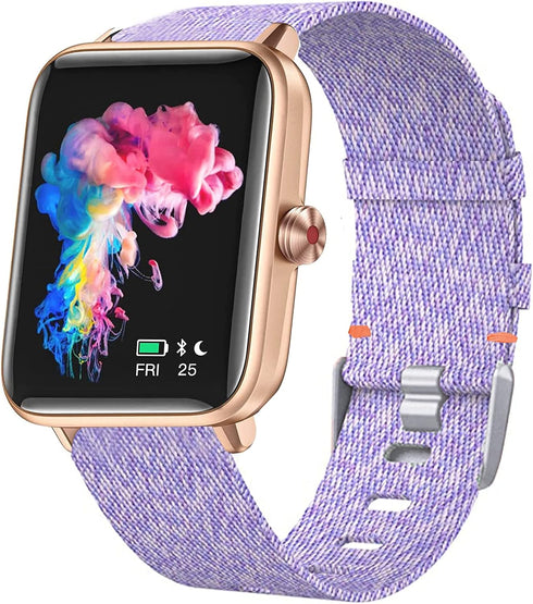GT01 Smartwatch Band, Fabric Elastic Scrunchie Replacement Straps for Dirrelo GT01 / LETSCOM