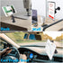 Leenconghui 4.7"-15" All-Aluminum Car Tablet Holder with Heavy Duty Drill Base, Compatible with iPad Pro Mini Samsung