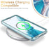 Esdot Military Grade Case for Samsung Galaxy S22 - Rugged Cover with Fashionable Designs for Women Girls, Opal Marble