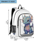 Backpack Daypack ALAZA Cute Baby Dragon Laptop Purse for Women Men Travel Bag Casual with Compartment & Multiple