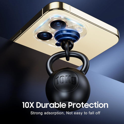 UniqueMe 3 Pack Camera Lens Protector for iPhone 15 Pro/Pro Max, 9H Tempered Glass, Drop Protection, Gold