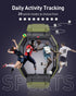 Smart Watch with 1.85'' HD Screen, Fitness Tracker/Bluetooth Call/Sports Mode, Men's Tactical Smart Watches for iOS