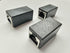 VGGUBKZ RJ45 3-Pack, Cat7/Cat6/Cat5e Setup, Coupler Ethernet Female to Female Connector for Cables, Network Extension