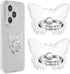 Ymapinc Butterfly Cell Phone Ring Holder, Clear Rhinestone Butterfly Phone Case Ring, Finger