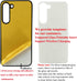 JUSTRY 5PCS Sublimation Blanks Phone Case Bulk Covers Compatible with Samsung Galaxy S23 5G, Support Wireless Charging, Easy to Sublimate DIY, 2 in 1 2D Soft Rubber Case + Tempered Glass Inserts