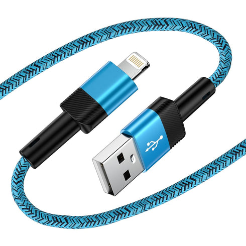 10 ft Long USB A to Lightning Cable, Fast Charging Cord for iPhone and More