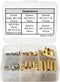 Geekworm for Raspberry Pi Installation Tool - 100 Pcs/Lot M2.5 Series Hex Brass Spacer/Standoffs with Storage Case