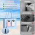 OUTXE 2 Pack Phone Holder for Bogg Bag, Silicone Cell Phone Accessories, White and Pink Insert for Simply Southern