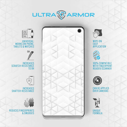 Liquid Glass Screen Protector Nano Protection for All Smartphones Tablets Watches, Scratch and Crack Resistant - Bottle